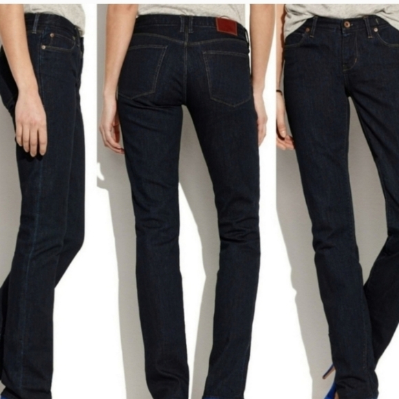 Madewell Denim - MADEWELL Rail Straight Leg Jeans Black Size 28